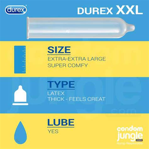 durex xxl width|THE DUREX CONDOM BUYING GUIDE